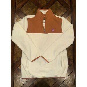 Billabong Boundary Lite Fleece Pullover Sweatshirt 1/4 Zip ABJFT00289 Womens M